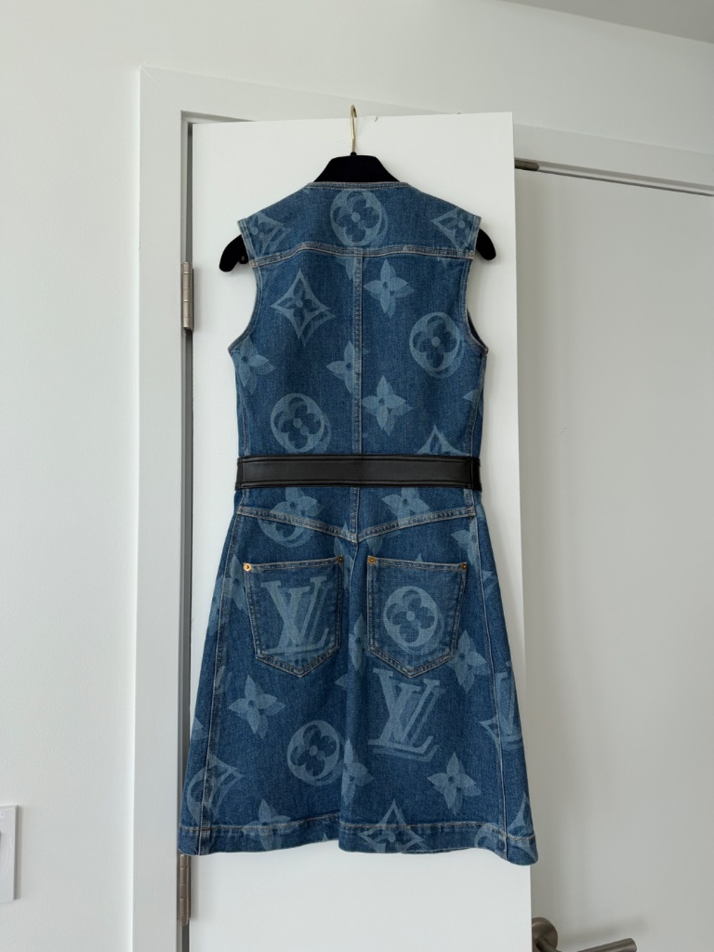Louis Vuitton 2021 Mini Denim Dress - Picture 7 of 9